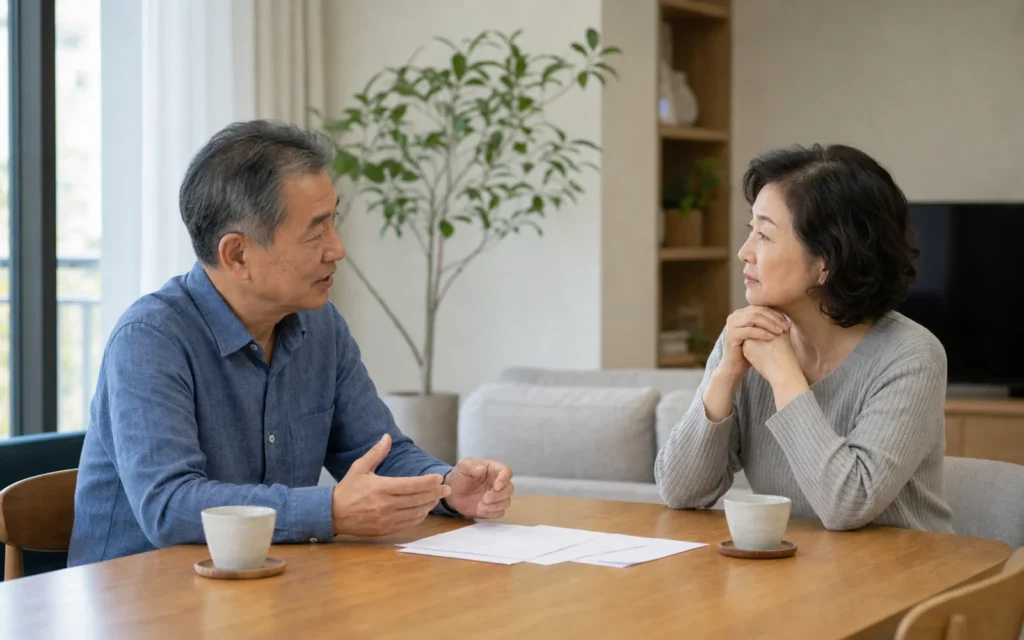은퇴 후 부부 갈등, 생활비와 집안일 대화법