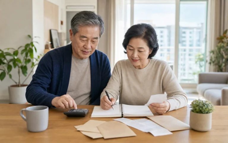 퇴직 후 한 달 생활비, 고정비부터 줄이는 예산표