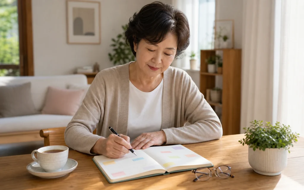 은퇴 후 생활 리듬, 일주일 계획표로 만드는 방법