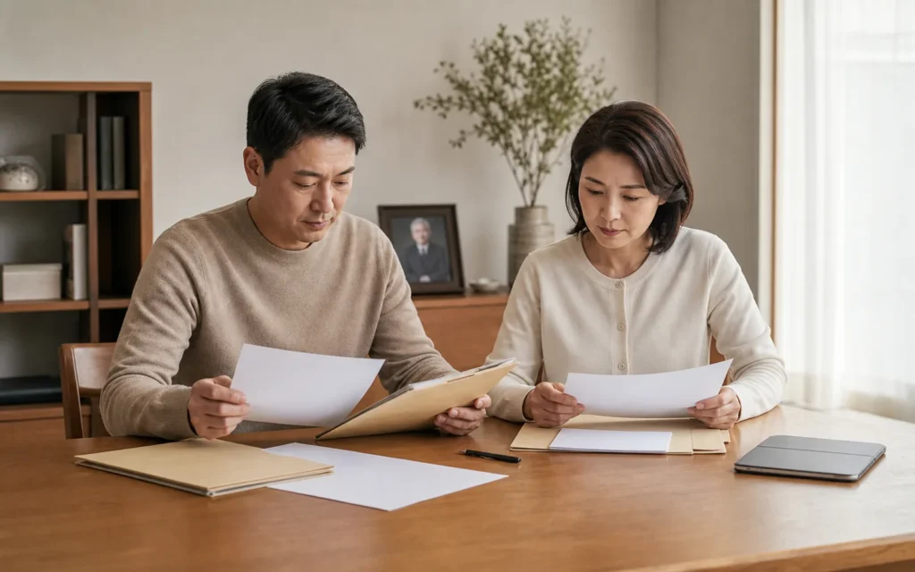 부모님 사망 후 재산조회, 금융재산과 빚 확인 순서